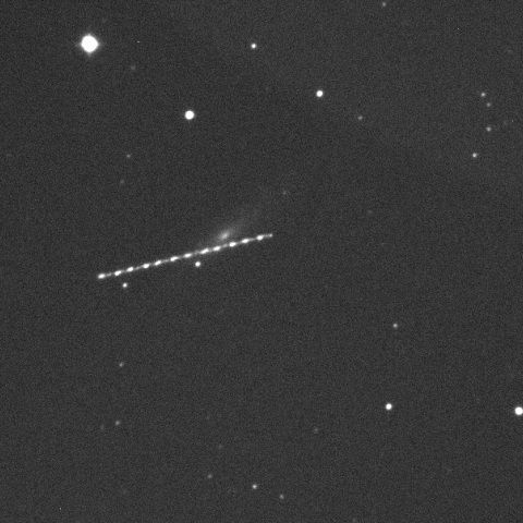 NGC4705とデブリ？