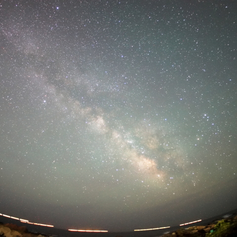 房総半島最南端の天の川