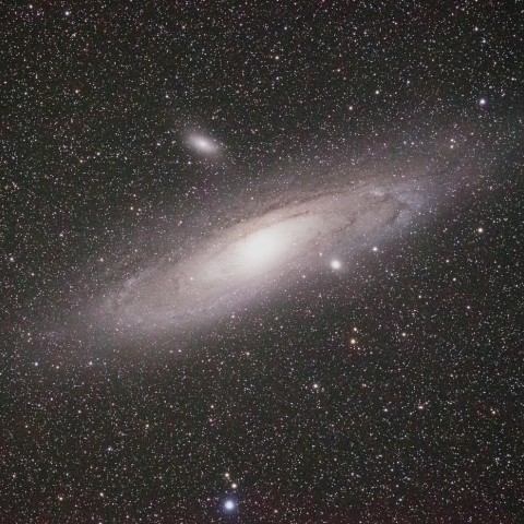 戦場ヶ原でのアンドロメダ銀河