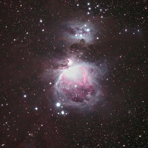 戦場ヶ原でのオリオン星雲