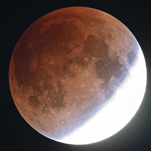 皆既月食時のターコイズフリンジ