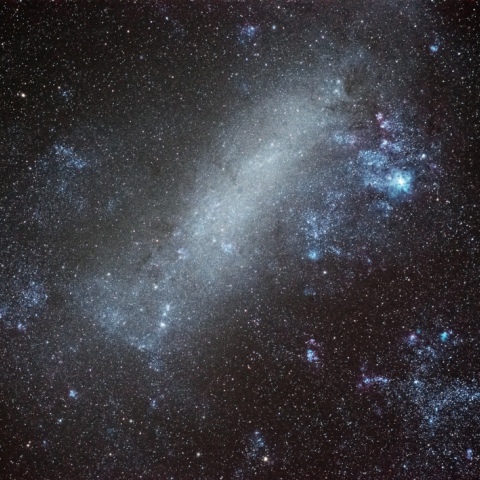 テカポ湖での大マゼラン雲