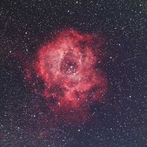 都会でのばら星雲