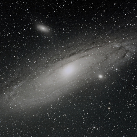 白樺湖でのアンドロメダ銀河