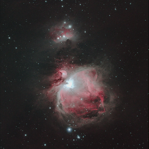 東京近郊でのオリオン星雲