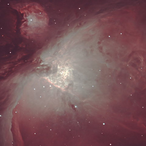 東京近郊でのオリオン星雲