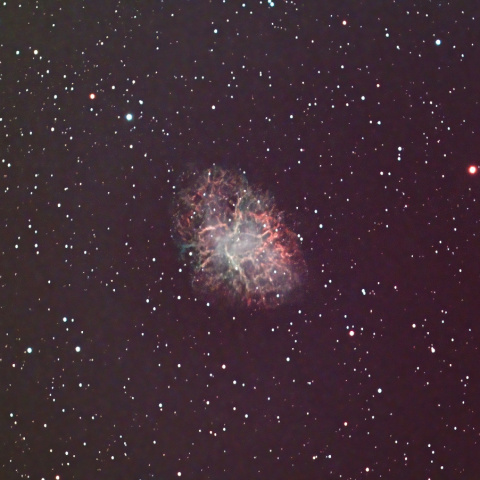 東京近郊でのM1かに星雲