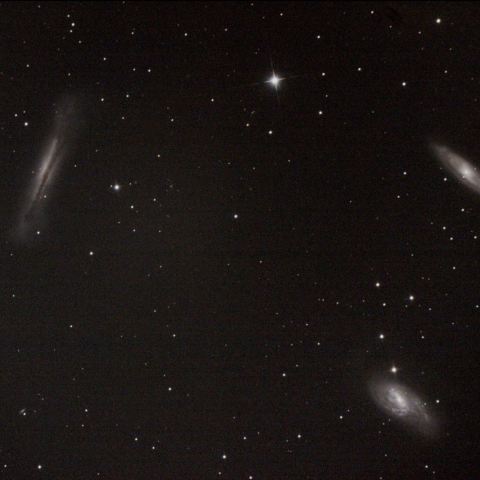 しし座銀河トリオM65・M66・NGC3628