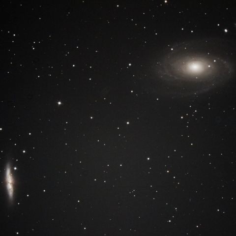 おおぐま座M81、M82