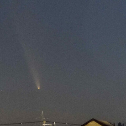 10月13日の紫金山アトラス彗星