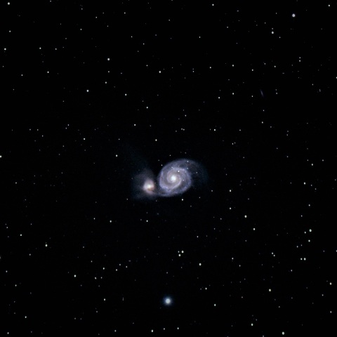 M51　子持ち銀河
