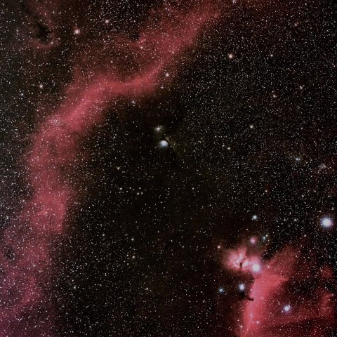 馬頭星雲とバーナードループ