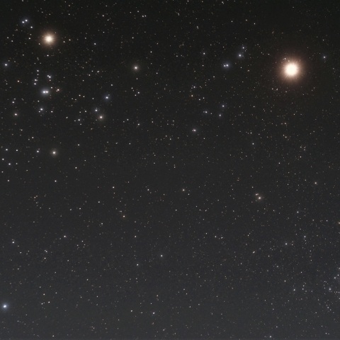 ヒアデス星団～プレアデス星団