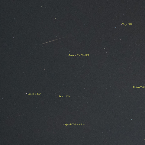 こと座流星群とはくちょう座