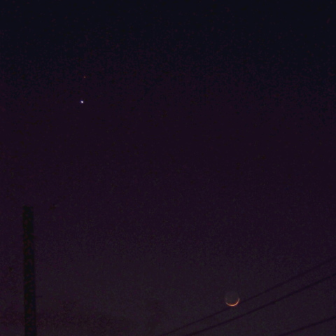 金星と火星の接近