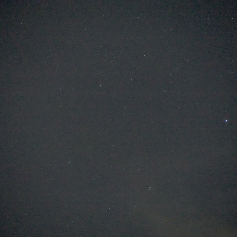 カシオペヤ座δ星とラヴジョイ彗星