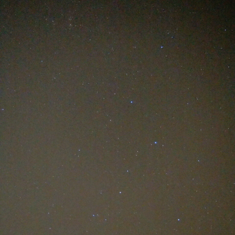 カシオペヤ座とラヴジョイ彗星　３月８日