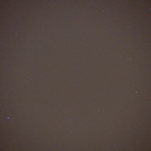 カシオペヤ座δ星とラヴジョイ彗星