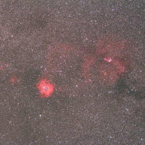 いっかくじゅう座散光星雲