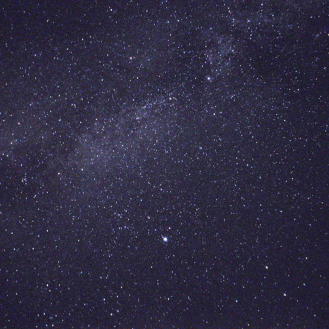 夏の大三角形と天の川