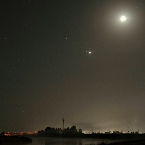 月・金星・スピカ