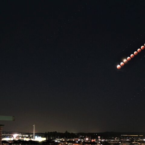 皆既月食(2021.5.26)