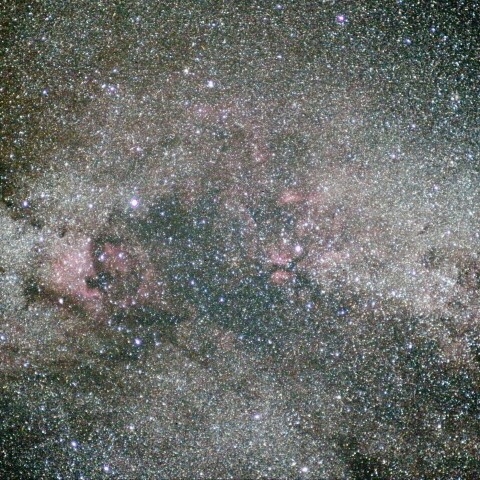 はくちょう座と散光星雲