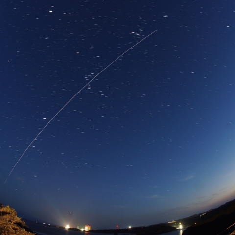 種子島宇宙センターと国際宇宙ステーション