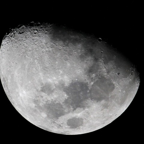 10月24日のISS月面通過