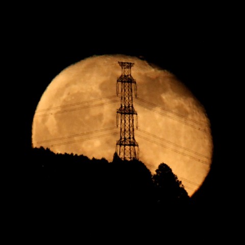 月の出より９分後