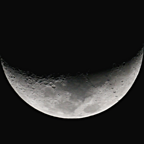 4月27日のISS月面通過