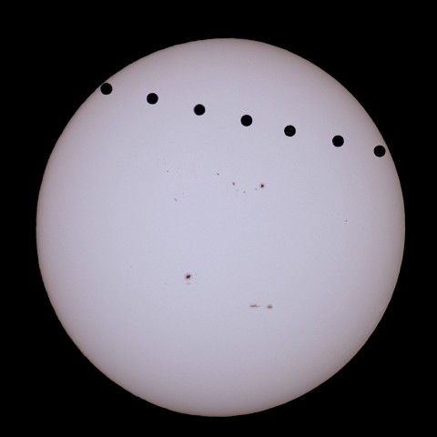 金星の太陽面通過