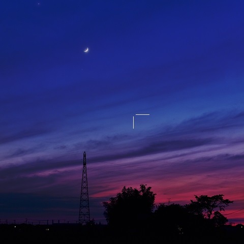 夕暮れ