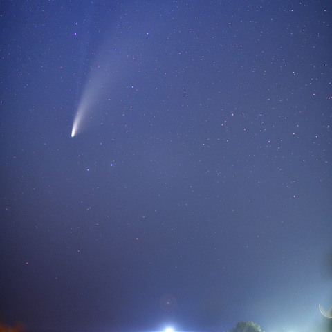 久しぶりのほうき星