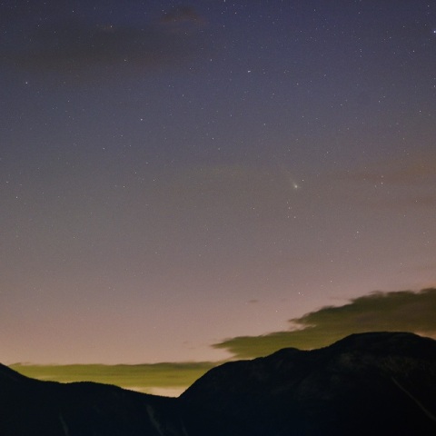 12日のレナード彗星