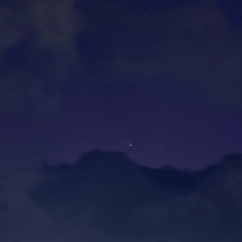 26日のレナード彗星