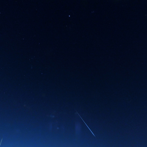 ふたご座流星群 と 冬の星座たち