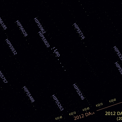 小惑星2012 DA14 Flyby