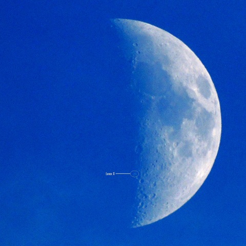 7/15 白昼の月面X