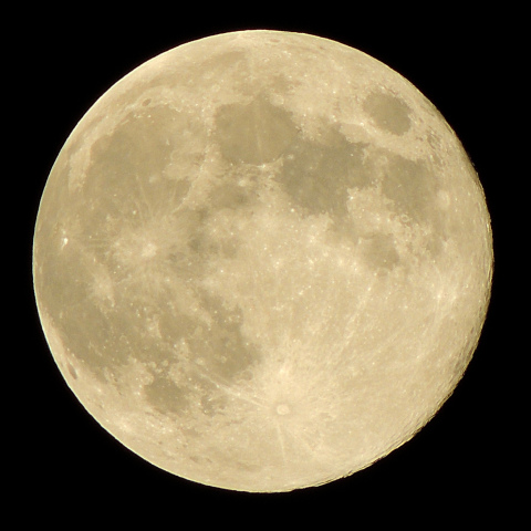 望のすぐ後の満月