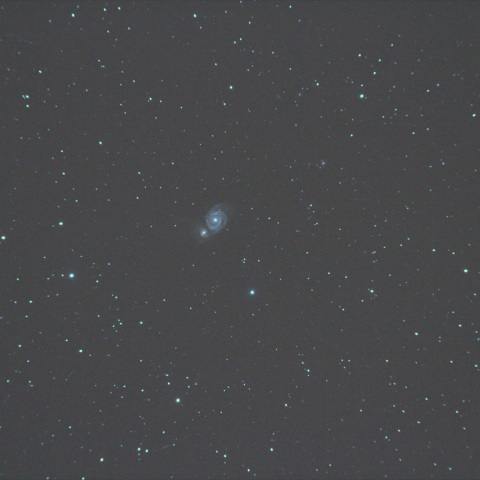 M51 子持ち銀河
