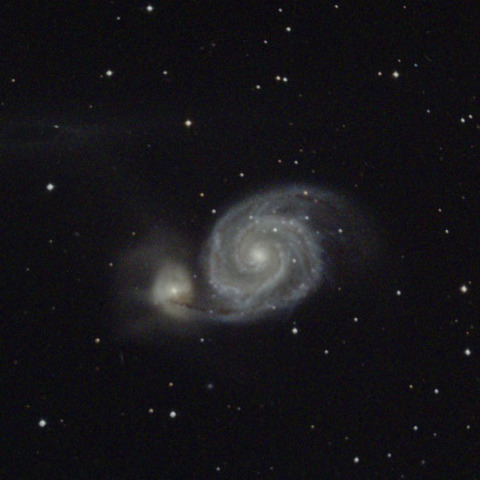 M51子持ち銀河