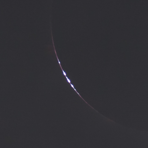 第２接触時のベイリービーズ