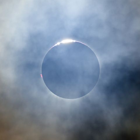 第3接触直後のダイヤモンドリング