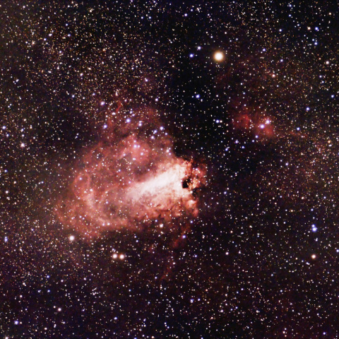 いて座の散光星雲 M17