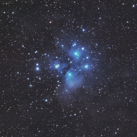 プレアデス星団（M45）