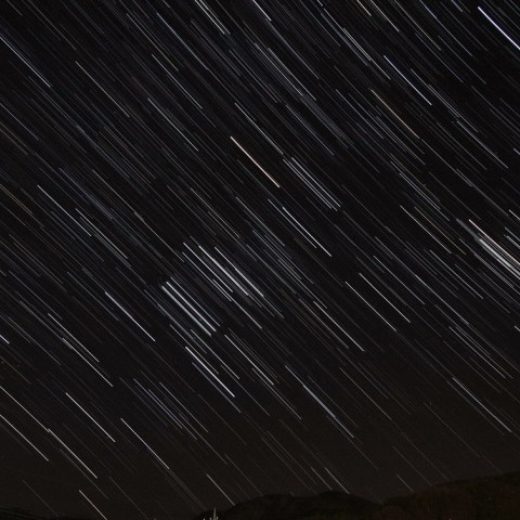 沈み行くオリオン