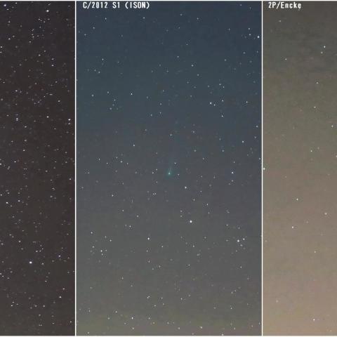 11/5未明の3彗星