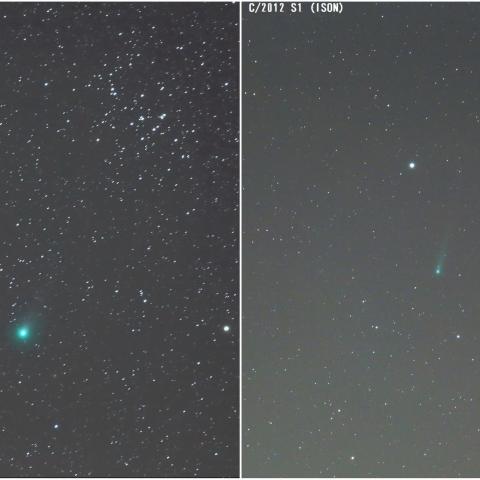 11/8未明の2彗星