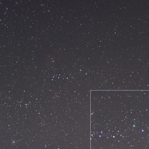 7月27日未明のジャック彗星